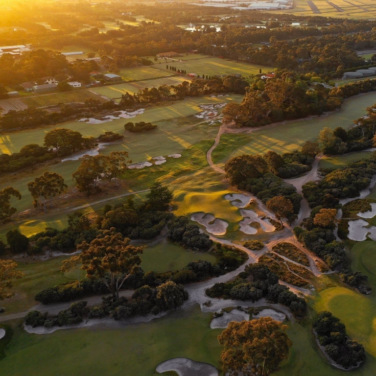 Kingston Heath Golf Club, Cheltenham, Victoria © Great Golf Courses of Australia