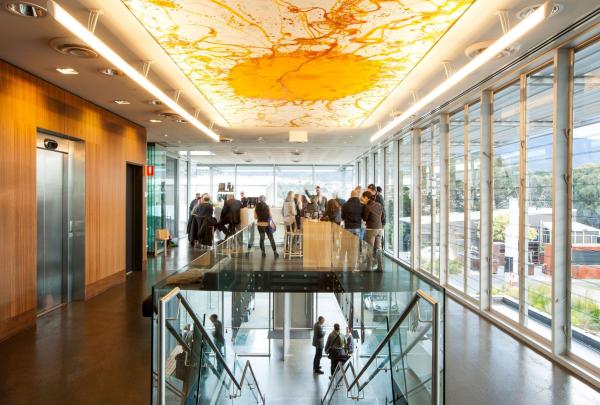 Wine tasting in the cellar, Moorilla at Mona, Berriedale, Hobart, Tasmania © MONA