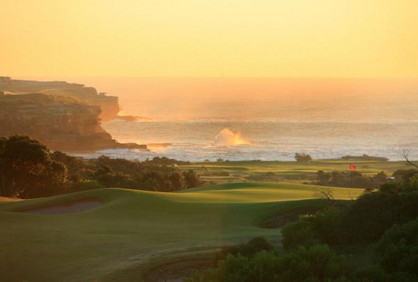 Landscape shot of the golf course at New South Wales Golf Club, Botany Bay National Park, New South Wales © NSW Golf Club