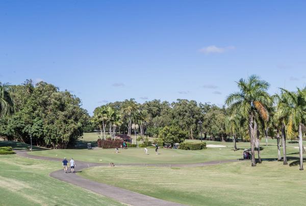 Landscape shot of Noosa Springs Golf and Spa Resort, Noosa Heads, Queensland © Tourism Australia