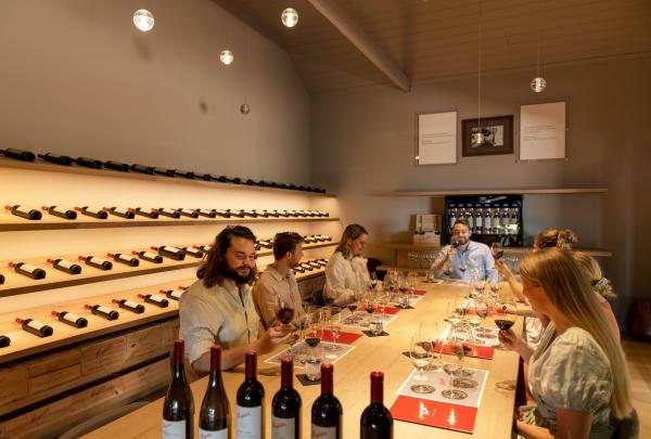 Group wine tasting at Penfolds Magill Estate, Magill, South Australia, South Australia © Tourism Australia