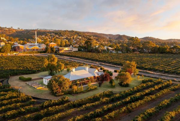 Aerial of Penfolds Magill Estate, Magill, South Australia, South Australia © Tourism Australia