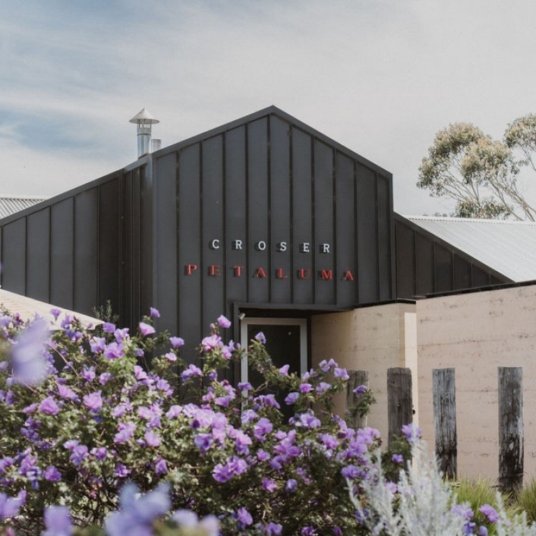 Cellar door exterior, Petaluma, Adelaide Hills, South Australia © Petaluma