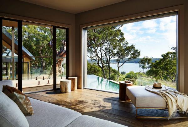 Room at Pretty Beach House, Bouddi National Park, New South Wales © Pretty Beach House