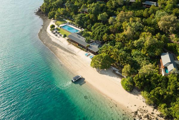 Aerial view of qualia, Hamilton Island, Whitsundays, Queensland © Tourism Australia