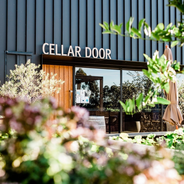 External view of the cellar door, Ten Minutes by Tractor, Main Ridge, Mornington Peninsula, Victoria © Tourism Australia