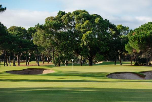 Hole at the golf course at The Grange Golf Club, Grange, South Australia © Great Golf Courses of Australia