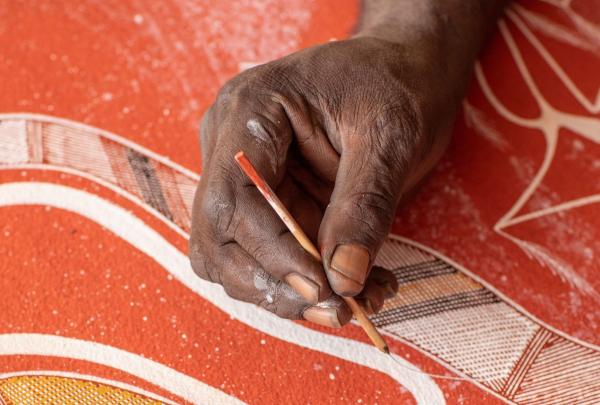 Indigenous art in Arnhem Land, Northern Territory © Tourism Australia