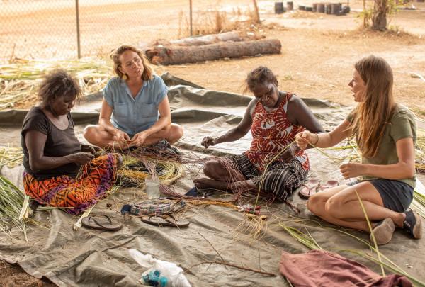 Indigenous craft in Arnhem Land, Northern Territory © Tourism Australia