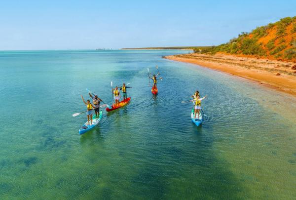 Canoe Tour, Wula Gura Nyinda Eco Cultural Adventures, Shark Bay, Western Australia © Tourism Australia